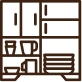 Crockery / Bar Unit